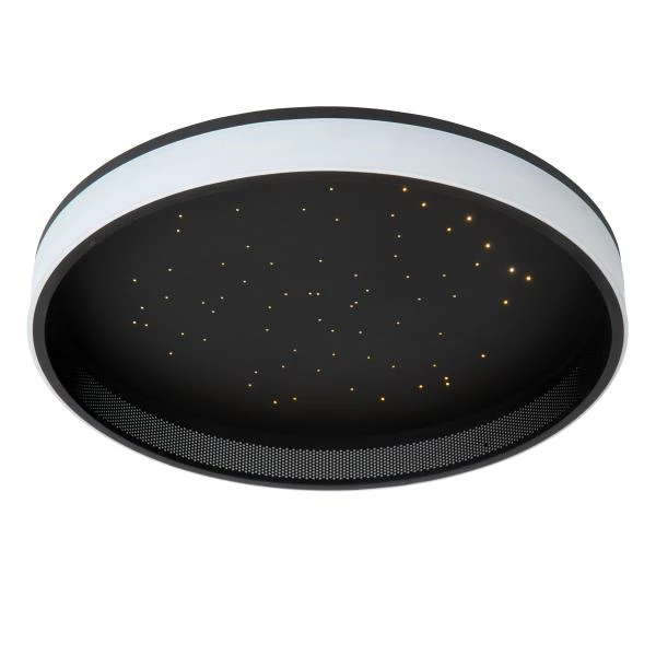 Lucide ESTREJA - Flush ceiling light - Ø 40 cm - LED Dim. - 2500K/3000K - Black - detail 4